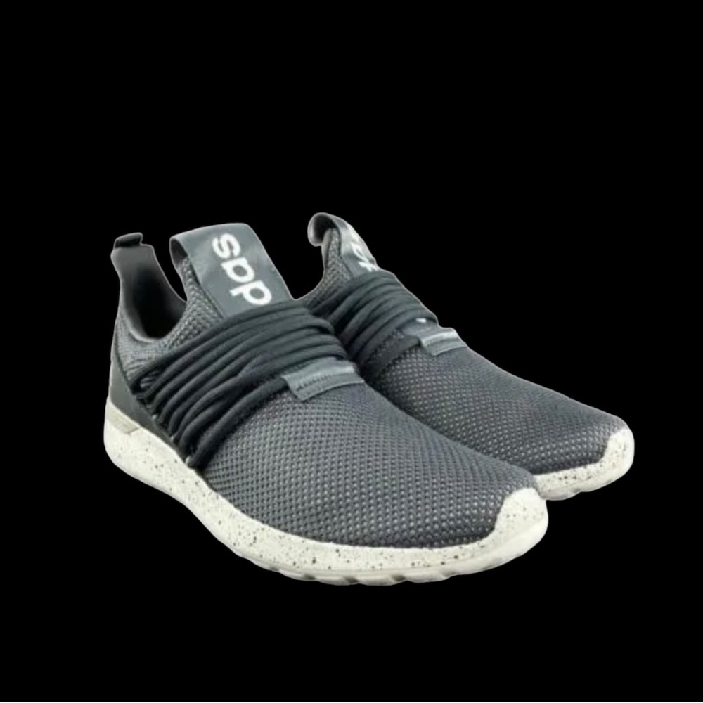 Adidas Men's Lite Racer Adapt 3.0 Grey Core Black Shoes FZ0953 Size 9.5 - Picture 4 of 8